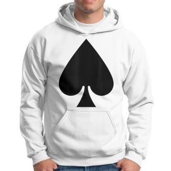 Pad Ass Card Game Playing Card Costume Fancy Dress Party Gray S Kapuzenpullover - Geschenkecke