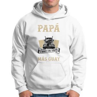 Para Papá Camionero Papá Más Guay Camion Manga Larga Sudadera - Regaloses