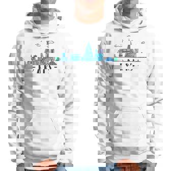 Paris Skyline France La Tour Eiffel Souvenir Sweat à capuche - Cadeauxyz