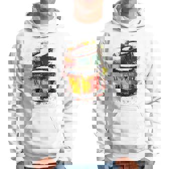 Percussion Instrument De Musique Illustration Graphique Percussion Sweat à capuche - Cadeauxyz