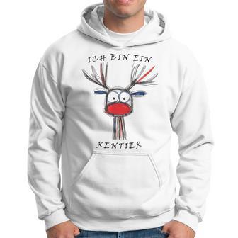 I Am A Reindeer Fun Christmas Gray Kapuzenpullover - Geschenkecke