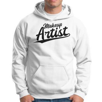 Retro Swoosh Job Title Makeup Artist Sudadera - Regaloses