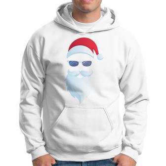 Santa Claus Sunglasses Christmas Santa Claus Long-Sleeved Kapuzenpullover - Geschenkecke