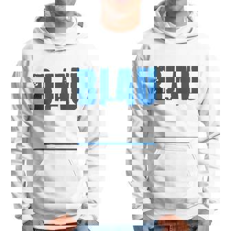Schalke Ein Leben Lang Blue And Kapuzenpullover - Seseable