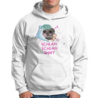 Schlafi Schlafi Hamster Meme Gray Kapuzenpullover - Geschenkecke