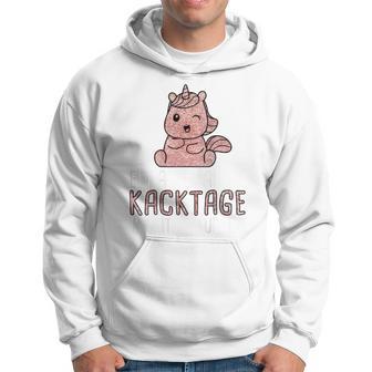 Sie Mal Die Kacktage In Glitzer Tunken Unicorn Kapuzenpullover - Geschenkecke