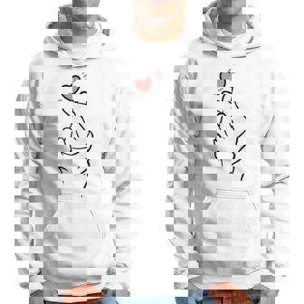 Signo De Mano De Corazón Coreano Dedos K-Pop Corazón Sudadera - Regaloses