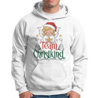 Team Christkind Christmas Eve Family Costume Kapuzenpullover - Geschenkecke