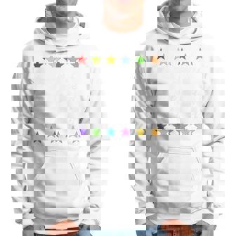 With Twelve Dots Motto For Song Contest Grand Prix Blue Kapuzenpullover - Geschenkecke