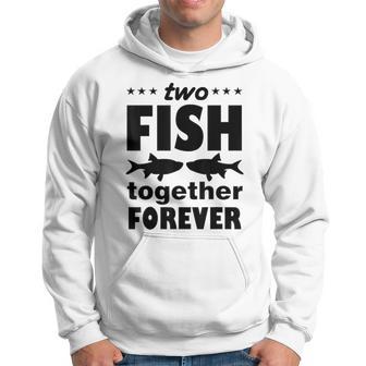 Two Fish Together Forever Angler Kapuzenpullover - Geschenkecke