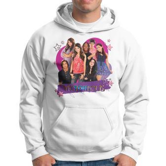 Victorious Main Cast Lovely Group Shot Gray Kapuzenpullover - Geschenkecke