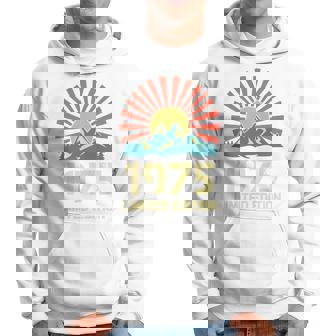 Vintage 1975 Edición Limitada 1975 S De Cumpleaños Manga Larga Sudadera - Regaloses