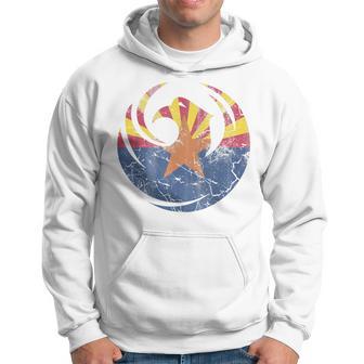 Vintage Fade Phoenix Arizona Flag T Kapuzenpullover - Geschenkecke