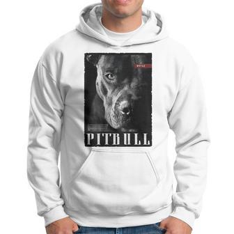 Wild Dog Terrier Bulldog Dog Owner Backprint Pitbull Kapuzenpullover - Geschenkecke