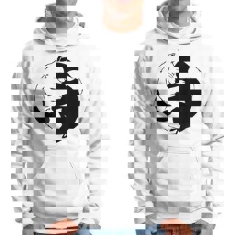 Ying Yang Cat Ying Yang Cat Japanese Sudadera - Regaloses