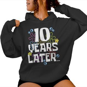10 Years Later Ten 10 Year Old Birthday For Girl Boys Women Hoodie - Thegiftio UK