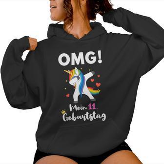 11 Geburtstag Junge Mädchen 11 Jahre 2014 Lustig Geschenk Kapuzenpullover für Damen - Geschenkecke