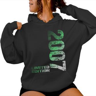 18 Geburtstag 2007 Limited Edition Junge Mädchen Kapuzenpullover für Damen - Geschenkecke