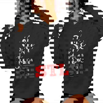 314 STL She From St Louis Missouri Women Women's Hoodie - Monsterry