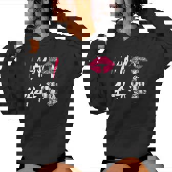 I Am 44 Plus 1 Middle Finger 45Th Women's Birthday Kapuzenpullover für Damen - Geschenkecke