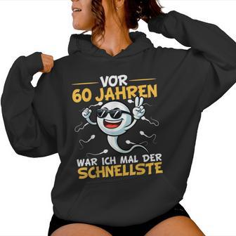 60Th Birthday Man Woman 60 Years 1964 Decorative Kapuzenpullover für Damen - Geschenkecke