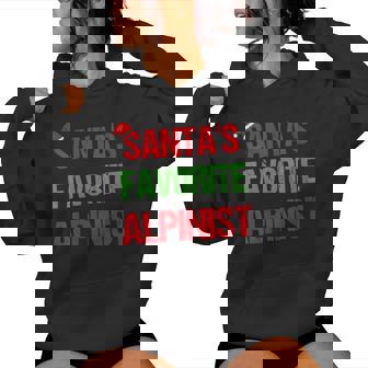 Alpinist Pajama Christmas Women's Hoodie - Monsterry