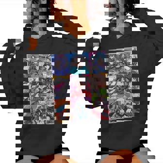 Anime Mech Girls Women's Hoodie - Monsterry