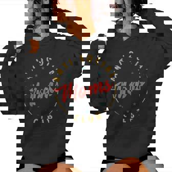 Anti Social Moms Club Retro Mom Life Women Hoodie - Seseable