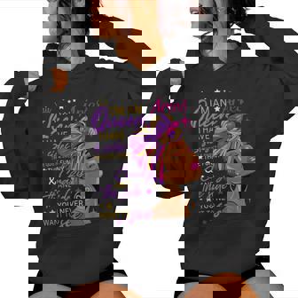 Aries Queen I Have 3 Sides Aries Zodiac Sign Birthday Women Hoodie - Monsterry