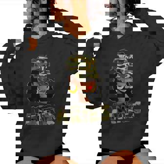 Aries Queen Camouflage Black Woman Cap Zodiac Sign Women Hoodie - Thegiftio UK