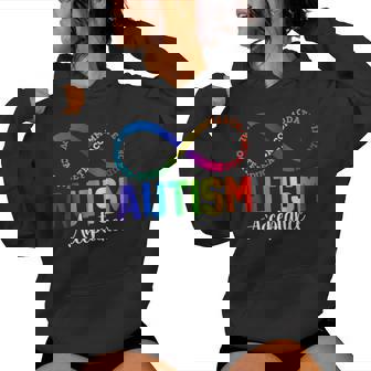 Autism Awareness Acceptance Infinity Symbol Women Women Hoodie - Thegiftio UK