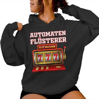 With Automaten Whisperer Spielo Kapuzenpullover für Damen - Geschenkecke