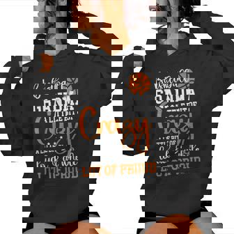 Basketball Grandma Proud Grandmother Of A Basketball Player Women Hoodie | Mazezy