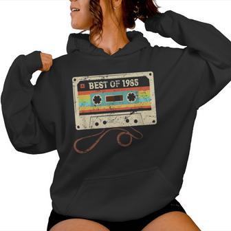 Best Of 1985 38Th Birthday 38Th Birthday Man Woman Kapuzenpullover für Damen - Geschenkecke