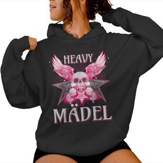 Biker Rocker Heavy Rock Punk Girl Hard Girl Metal S Kapuzenpullover für Damen - Geschenkecke