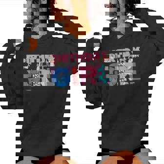 Birthday Girl Hawaii Family Party Decorations Women Hoodie - Seseable