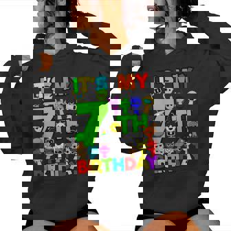 Birthday Sprunki Party Decorations 7 Year Old Girls Boys Women Hoodie - Thegiftio UK