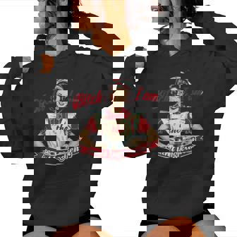 Bitch I Am The Secret Ingredient Pin Up Girl In Kitchen Women Hoodie | Seseable UK
