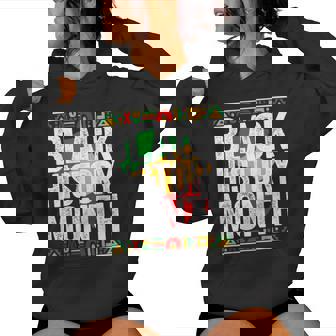 Black History Month African American Melanin Pride Women Women Hoodie | Mazezy
