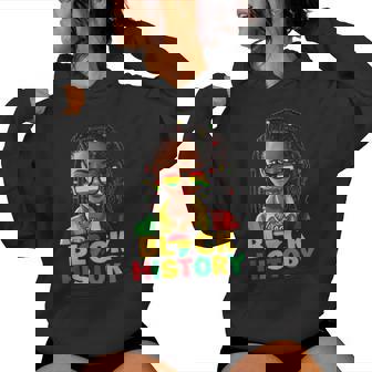I Am Black History Month Girl Afro Black Queen Women Hoodie | Mazezy