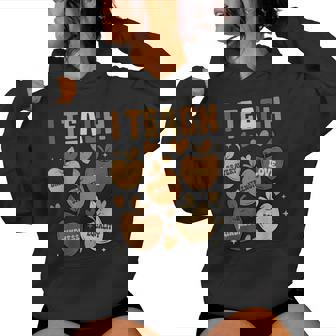 Black History Month Melanin I Teach Black History Teacher Women Hoodie - Thegiftio