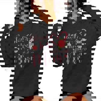 Blessed To Be Called Mom Cute Floral Women Hoodie | Mazezy
