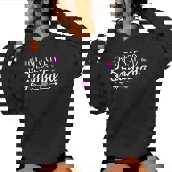 Blessed Grandma For Cute Grandmother Women Hoodie | Seseable CA