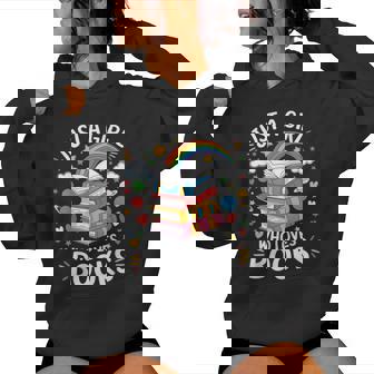 Bookworm Just A Girl Who Loves Books Women Hoodie | Seseable UK
