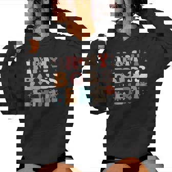 In My Boss Era Xmas Presents Men Women Hoodie - Seseable
