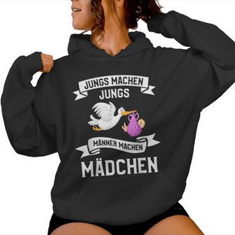 Boys Make Boys Make Girls Kapuzenpullover für Damen - Geschenkecke