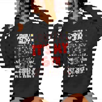 Bruh 6Th Birthday 6 Year Old Birthday For Boy Girl Party Six Women Hoodie - Thegiftio UK