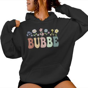 Bubbe Wildflower Floral Bubbe Women Hoodie - Thegiftio UK