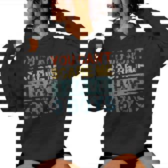 You Can't Scare Me I Have 3 Boys Mom Dad Women Hoodie | Mazezy