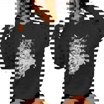 Cat Bite For Women Women Hoodie - Seseable